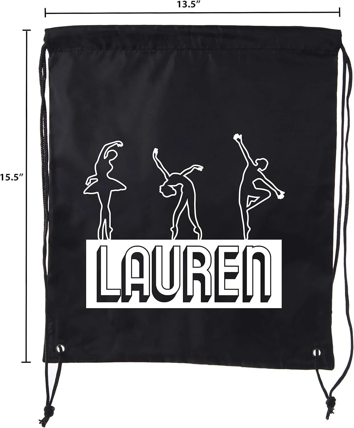 Mato & Hash Dance Cinch bags, Drawstring Ballet Bags, Dance Team Backpacks, Small Backpacks for Girls