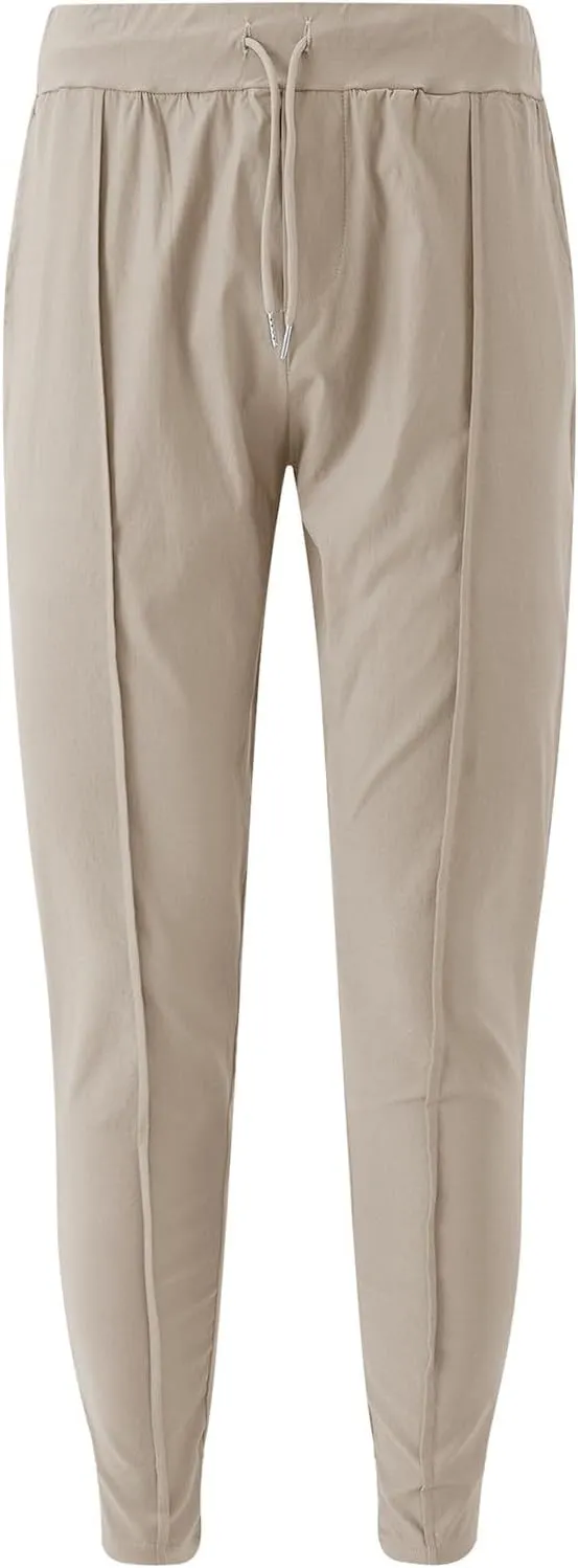 Mens Cargo Pants with Multi Pocket Slim Fit Ripstop Stretch Hiking Trouser Casual Drawstring Work Sweatpant Plus Size