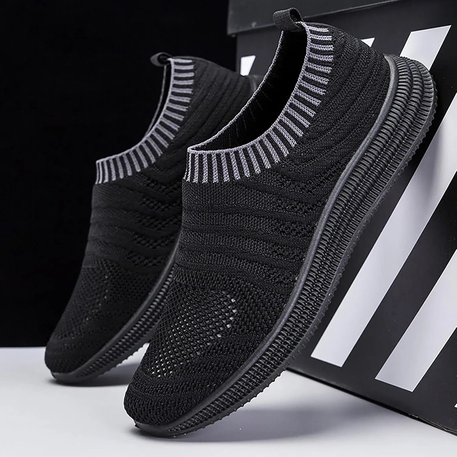 Men's Fashion Sneakers Men's Shoes Sneaker for Men Slip on Shoe for Men Comfortable Mesh Sneaker