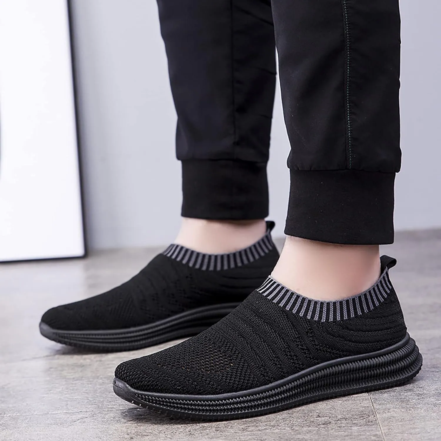 Men's Fashion Sneakers Men's Shoes Sneaker for Men Slip on Shoe for Men Comfortable Mesh Sneaker