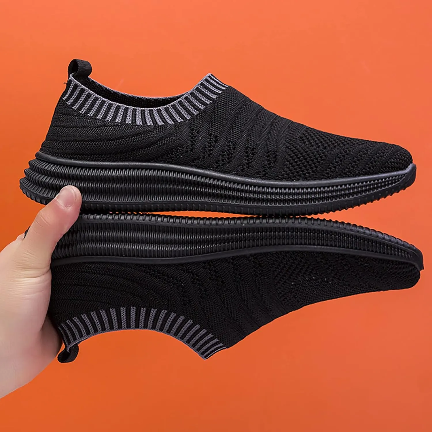 Men's Fashion Sneakers Men's Shoes Sneaker for Men Slip on Shoe for Men Comfortable Mesh Sneaker