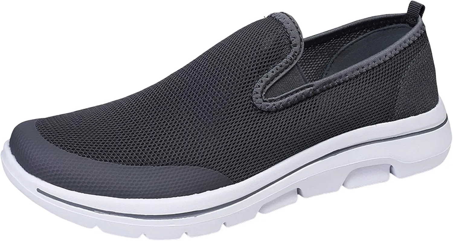 Men's Shoes Mens Tennis Shoes Tennis Shoe for Men Slip on Shoe for Men Running Trail Mesh Sneaker