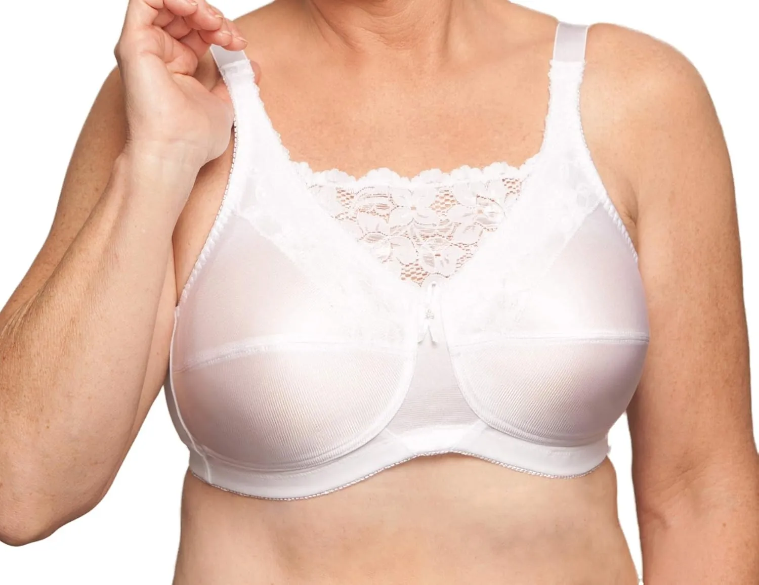 Nearly Me - Mastectomy Lumpectomy Silicone Breast Form Prosthesis Pocket Cami Bra #660