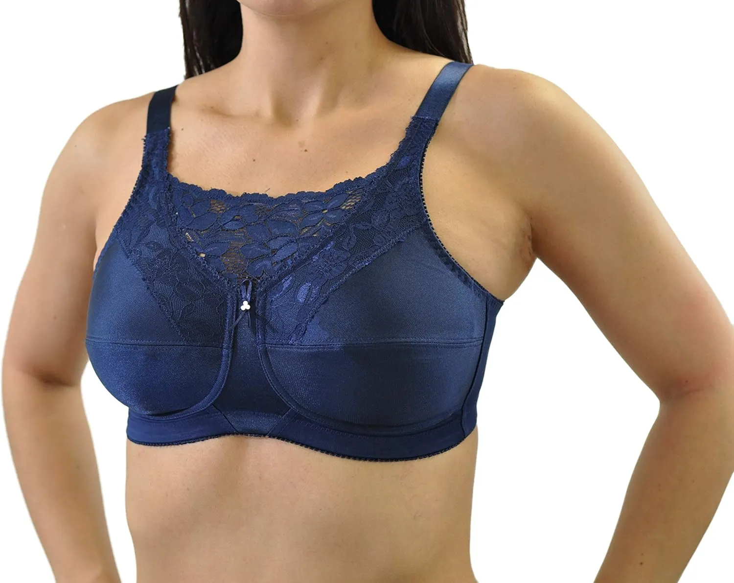 Nearly Me - Mastectomy Lumpectomy Silicone Breast Form Prosthesis Pocket Cami Bra #660