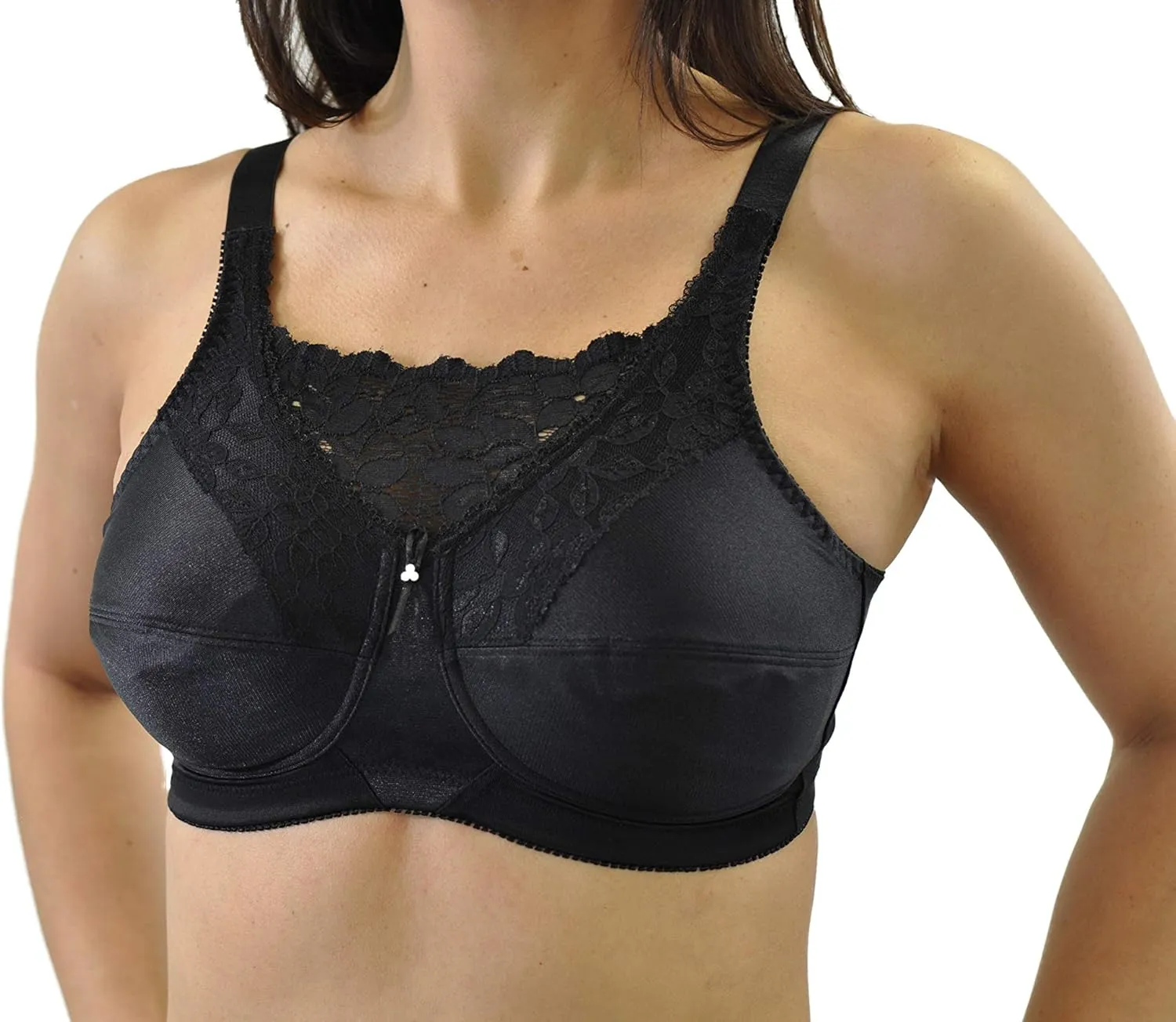 Nearly Me - Mastectomy Lumpectomy Silicone Breast Form Prosthesis Pocket Cami Bra #660