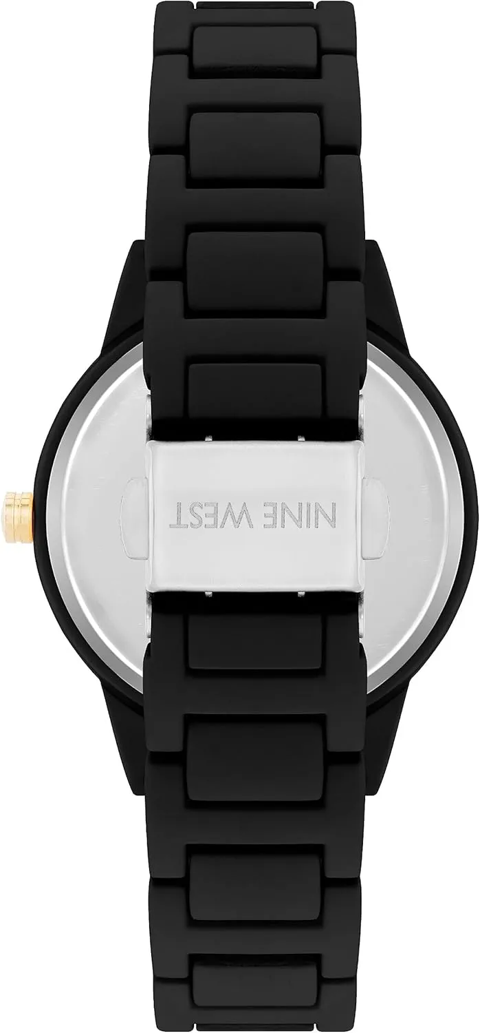 Nine West Women's Rubberized Bracelet Watch