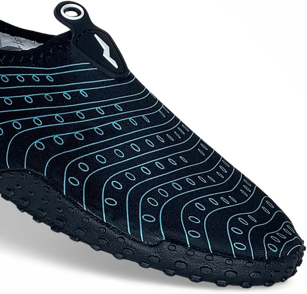 NORTY Womens Water Shoes Wave Aqua Socks - Ladies Quick Drying Waterproof Slip-Ons for Pool, Beach and Sports