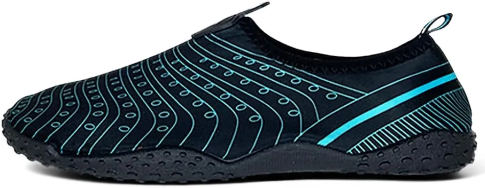 NORTY Womens Water Shoes Wave Aqua Socks - Ladies Quick Drying Waterproof Slip-Ons for Pool, Beach and Sports