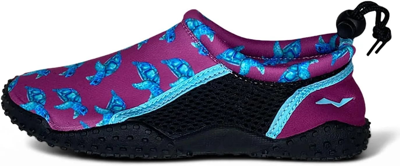 NORTY Womens Water Shoes Wave Aqua Socks - Ladies Quick Drying Waterproof Slip-Ons for Pool, Beach and Sports
