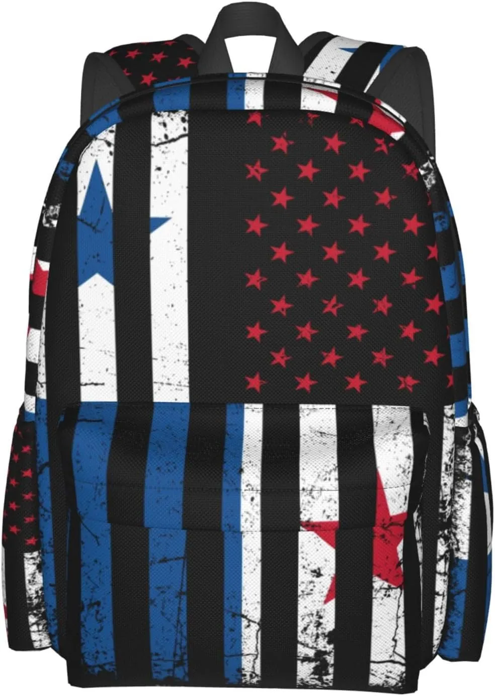 Panamanian American Flag Panama America Roots Laptop Backpack Work Travel Backpacks Business Rucksack Casual Outdoor Daypack with Adjustable Strap Bags for Sports Office Gym Hiking