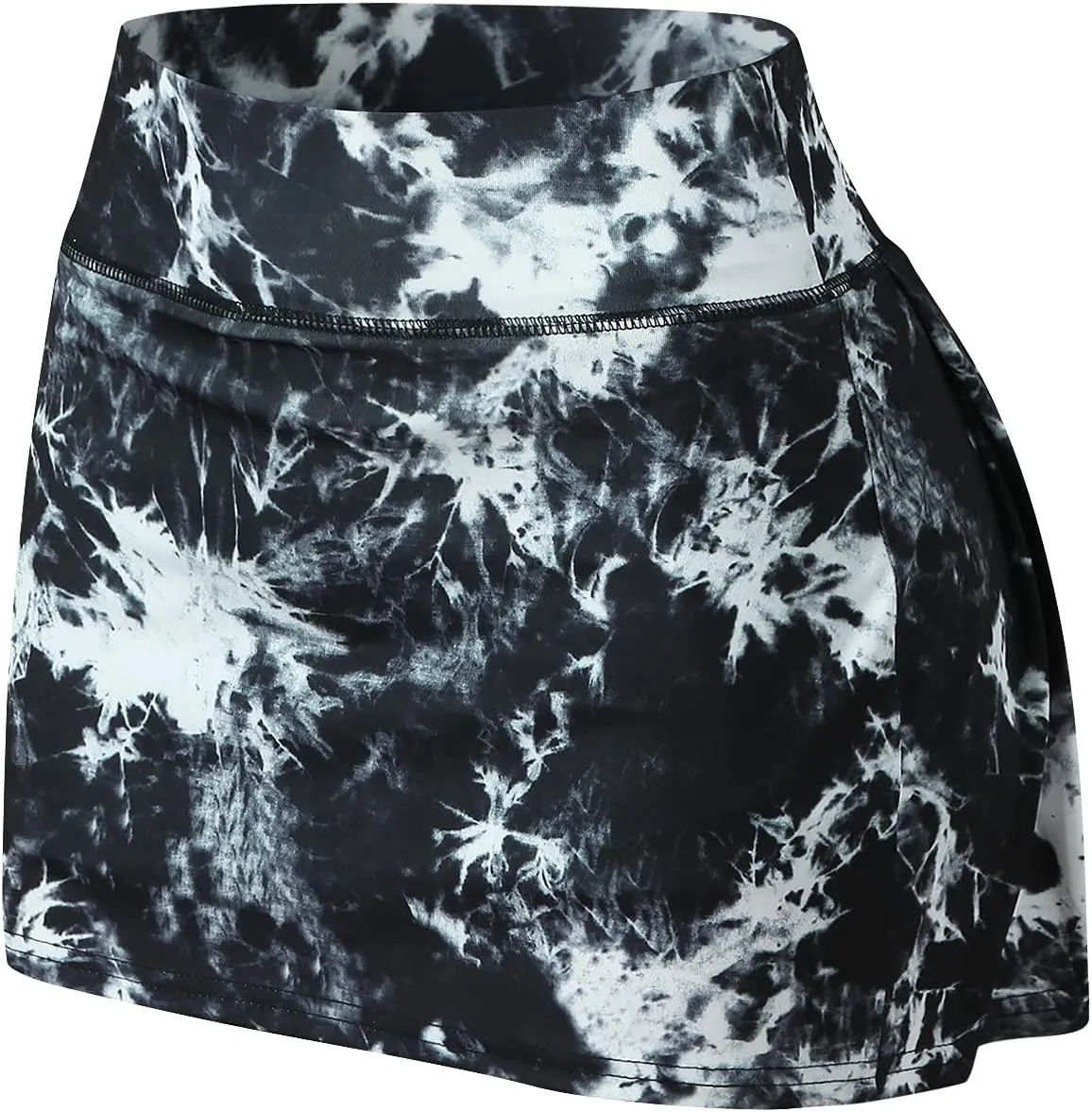 Pleated Shorts Waist Sport Shorts Mid Culottes Sport Culottes Tennis Skirt Pocket Women Skirt Fashion Skirts for