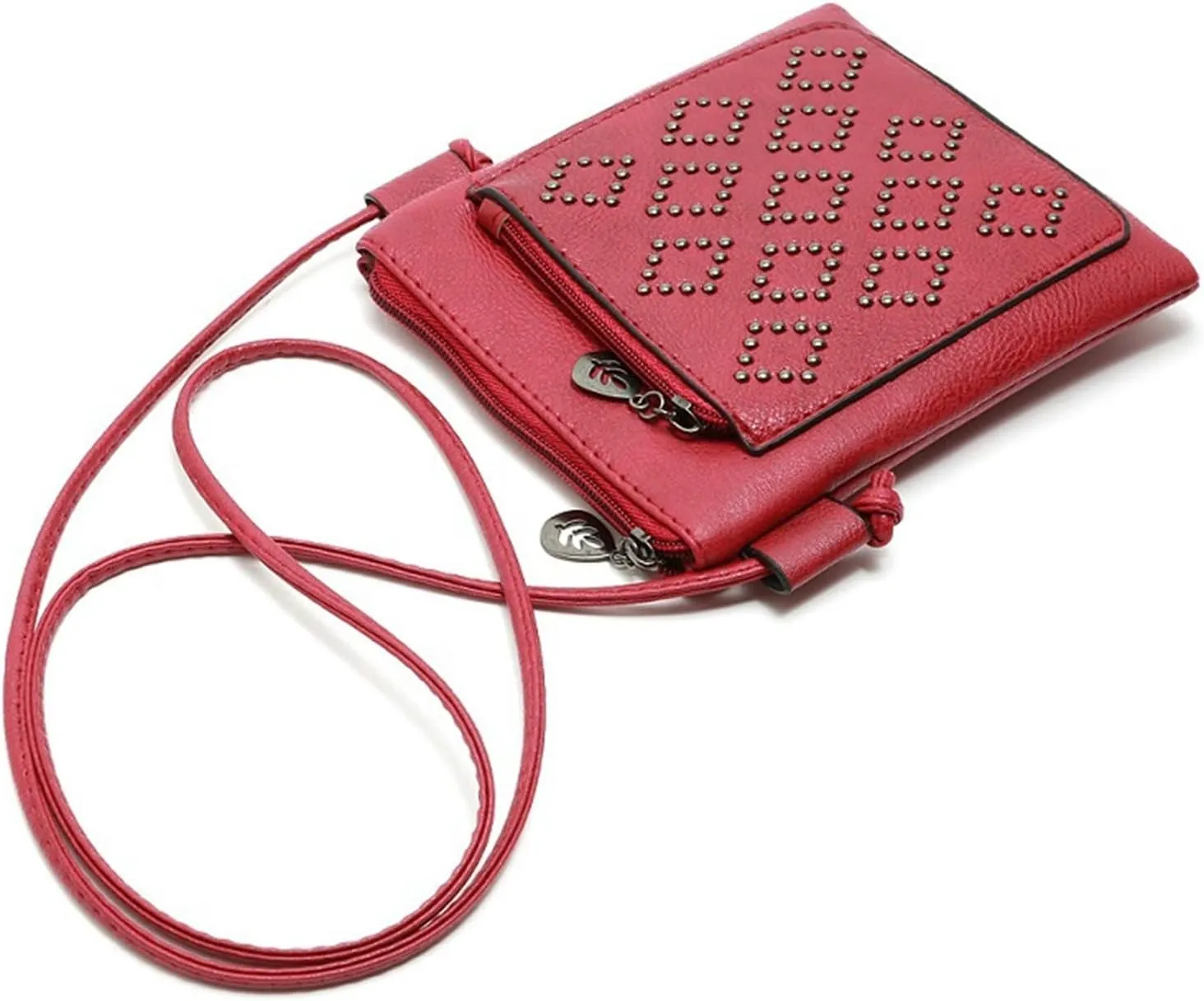 Puffy Crossbody Bags for Women Stadium Crossbody Messenger Bags for Concerts Sporting Events Mothers Day Gifts(Red)