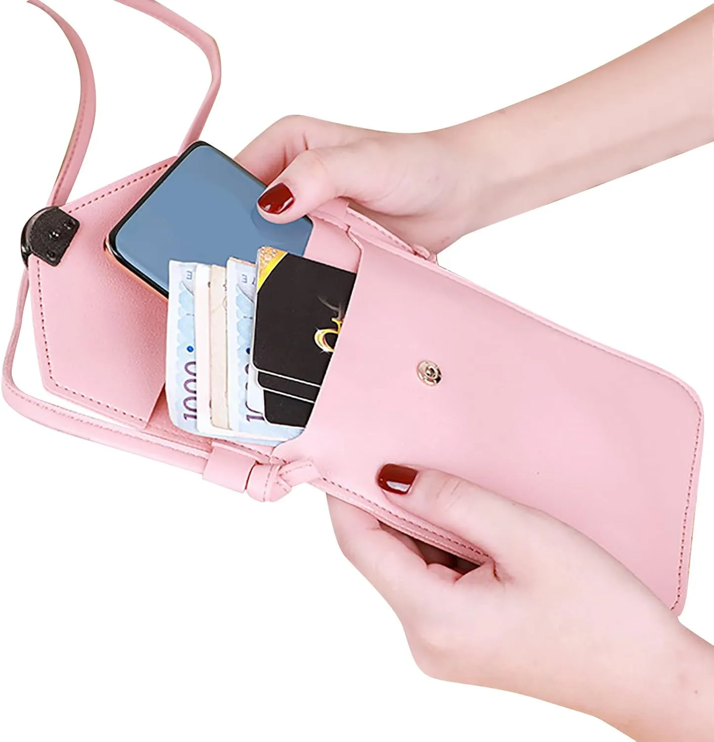 Purses for Women Crossbody Anti Theft Retro Studded Crossbody Bags Small Shoulder Purses Transparent Bag(F)