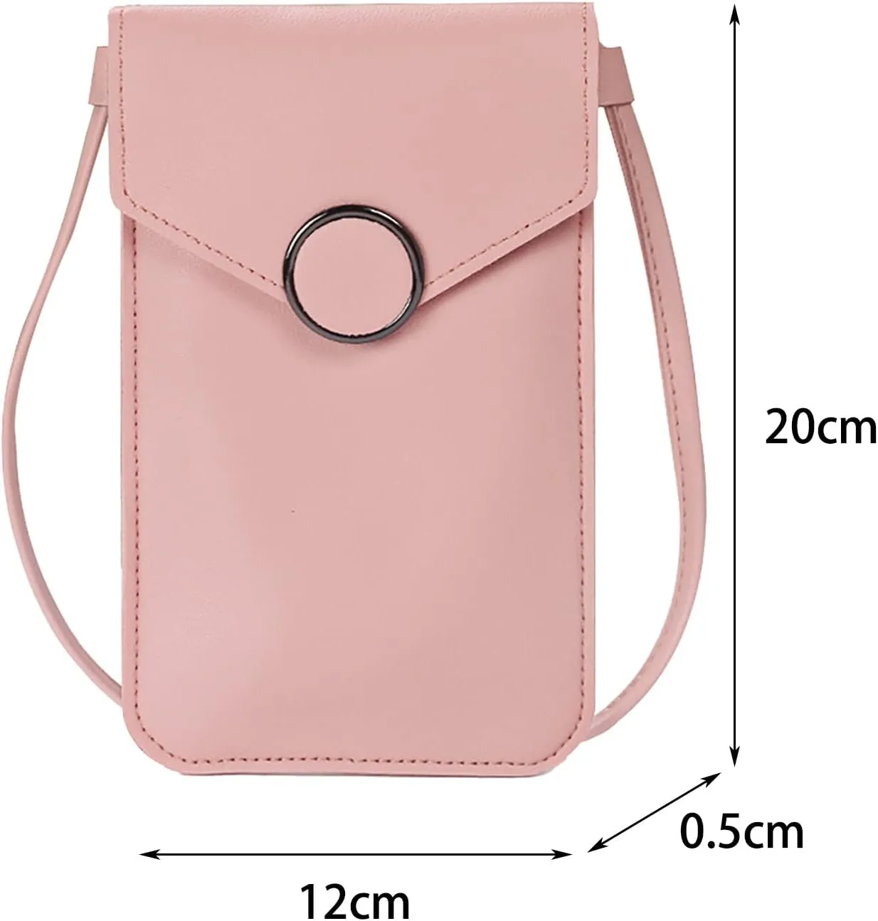 Purses for Women Crossbody Anti Theft Retro Studded Crossbody Bags Small Shoulder Purses Transparent Bag(F)