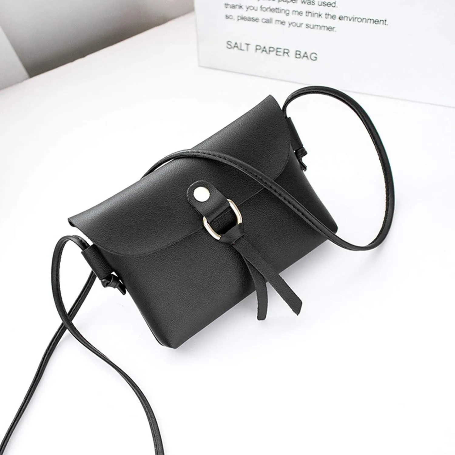 Purses for Women Crossbody Anti Theft Satchel Purses with Multi Zipper Pocket Cute Purse for Women Trendy(Black)