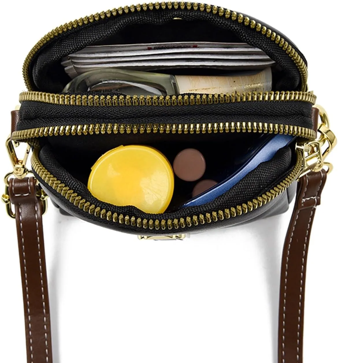 Quilted Crossbody Bags for Women Small Designer Crossbody Bags Women's Carry Options for Work and Daily Use(RD2)