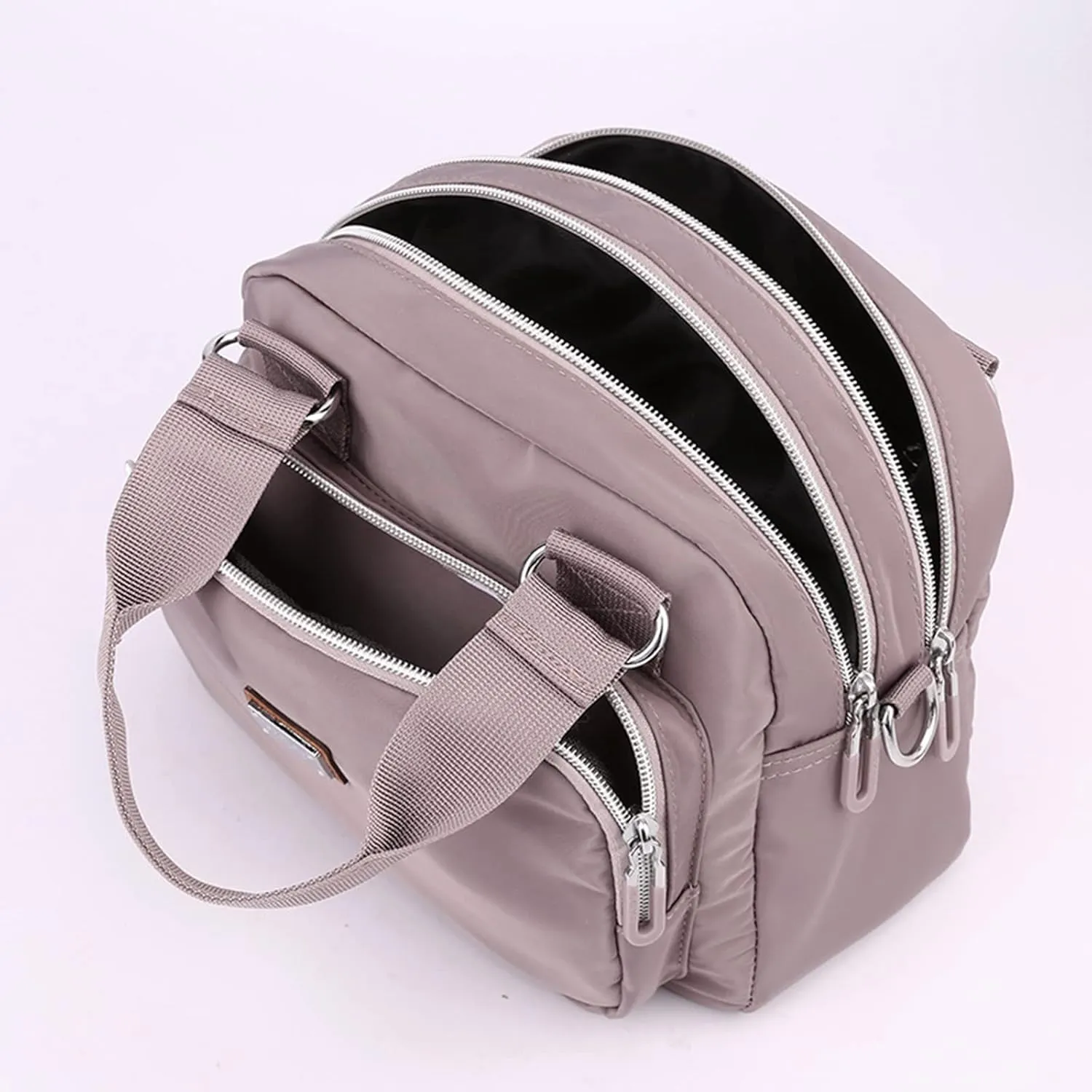 Quilted Crossbody Purses for Women Women's Crescent Shoulder Bags with Adjustable Strap Travel Bag with Zipper(A)