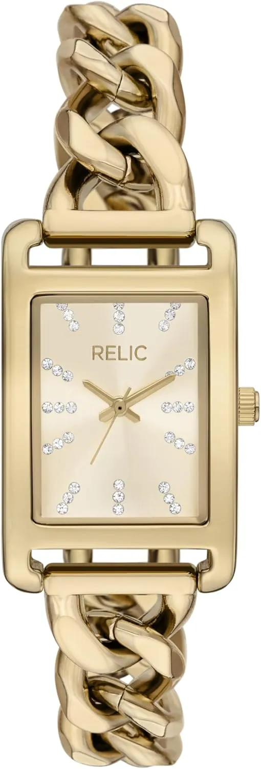 RELIC Women's Astrid Three-Hand Gold-Tone Alloy Watch