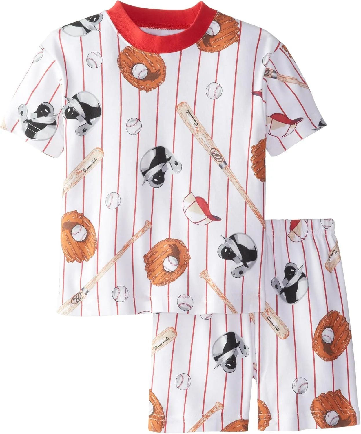 Sara's Prints Boys' Short Pajamas