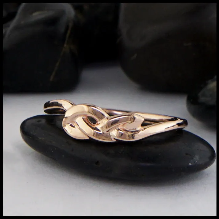 Simple Celtic Twist Ring