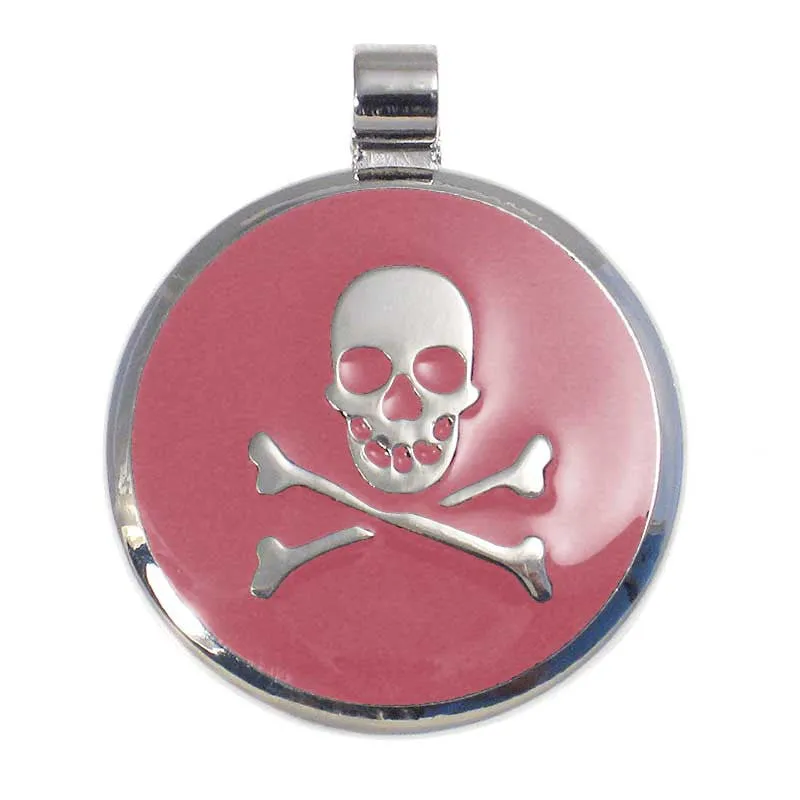 Skull and Crossbone Jewelry Tag