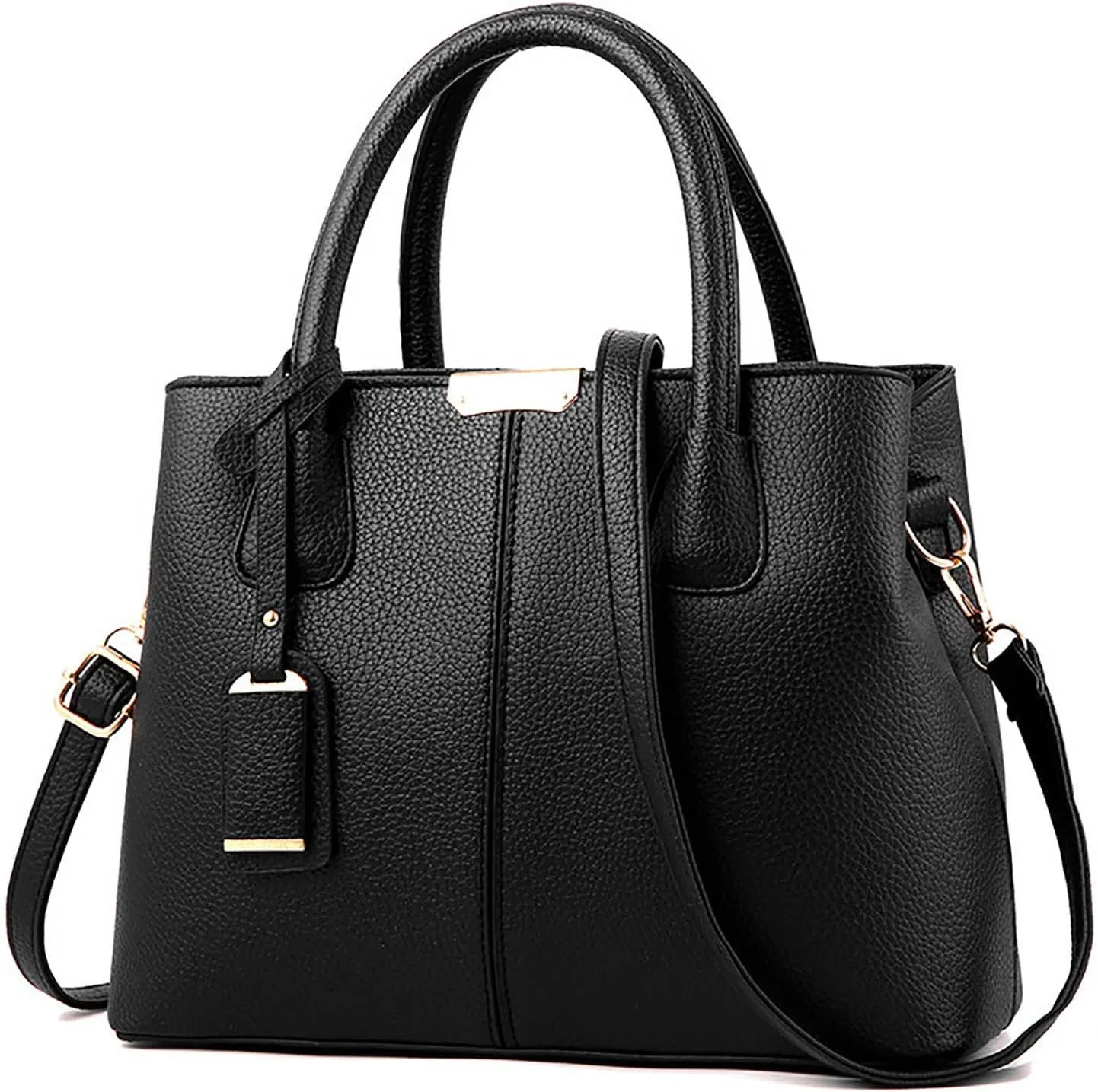 Soft Leather Satchel Bags for Women Shoulder Hobo Bags Top Handle Satchel Purses Fashion Bag with Compartments