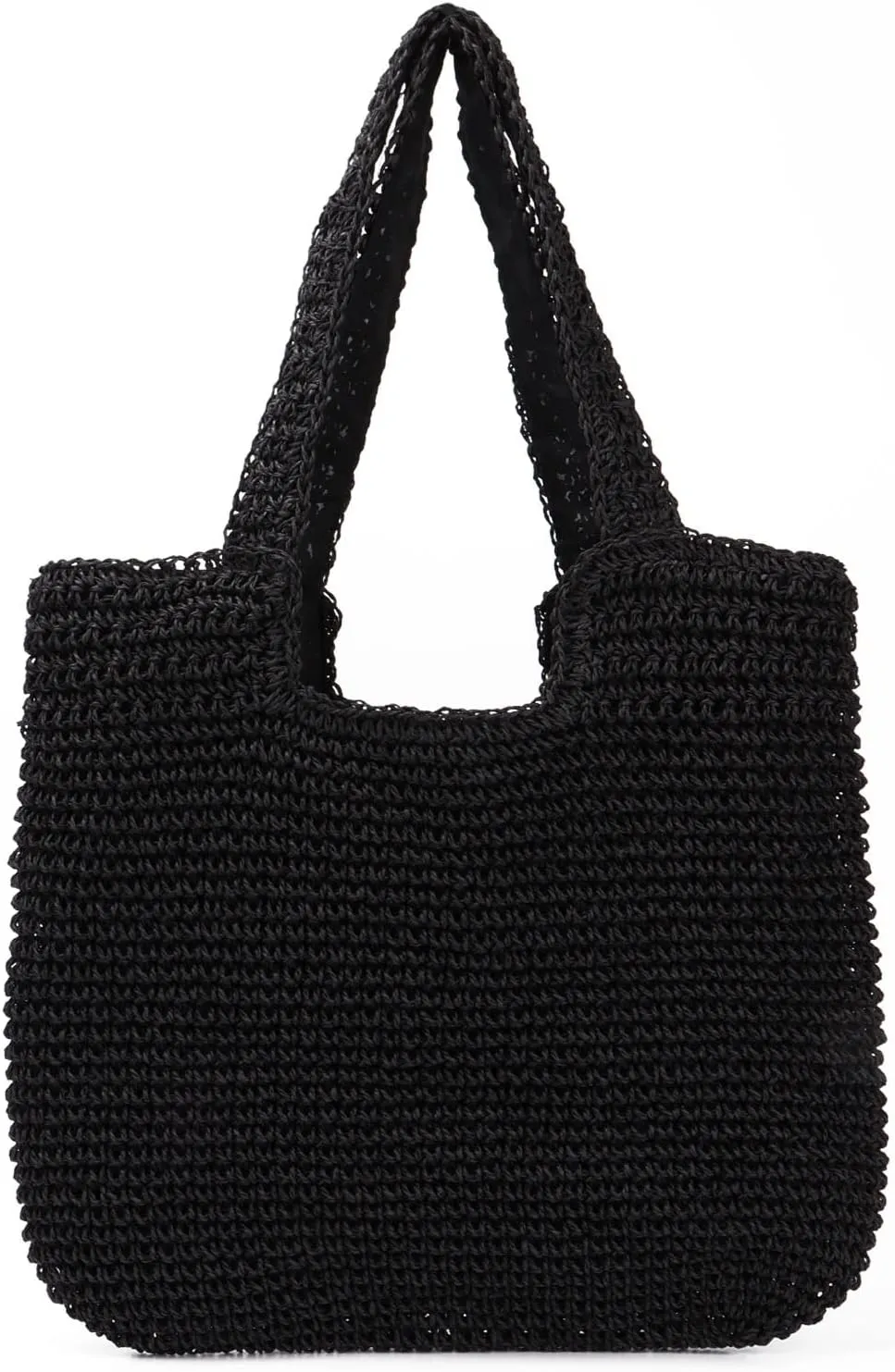 Straw Beach Bag for Women Summer Woven Tote Bag Shoulder Handbags