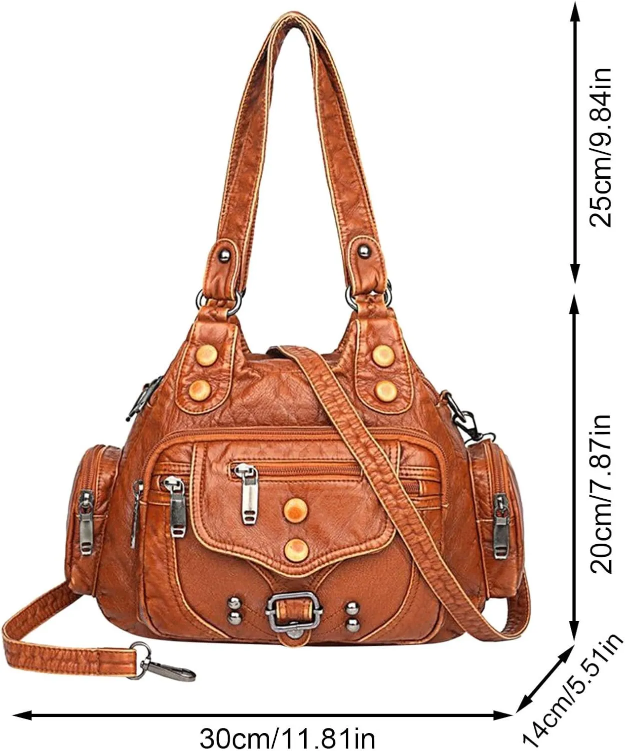 Summer Purses for Women 2025 Crossbody Retro Studded Crossbody Bags Small Shoulder Purses Womens Shoulder Purse(Green)