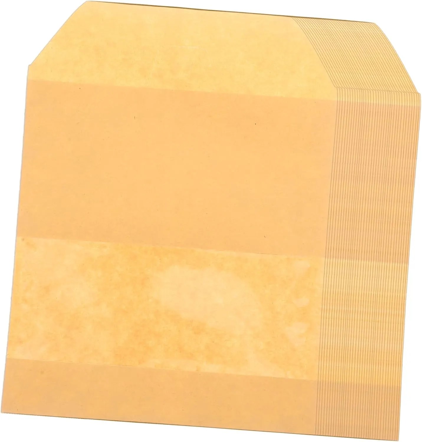 TENDYCOCO 50pcs Underwear Packaging Bag Paper Bag Candy Boxes for Party Packing Bags for Suitcases Travel Toiletry Bag Resealable Food Storage Pouch Resealable Food Pouch Golden Kraft Paper