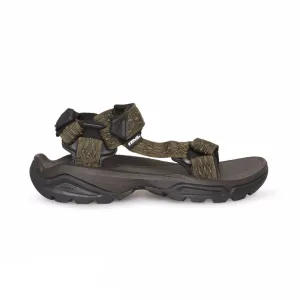 Teva Terra FI 4 Madang Olive Webbing Sandals