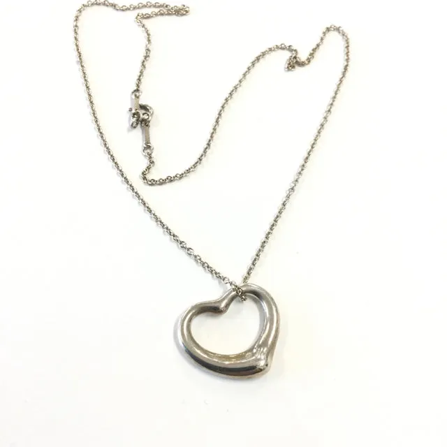 Tiffany & Co. Elsa Peretti Open Heart Necklace