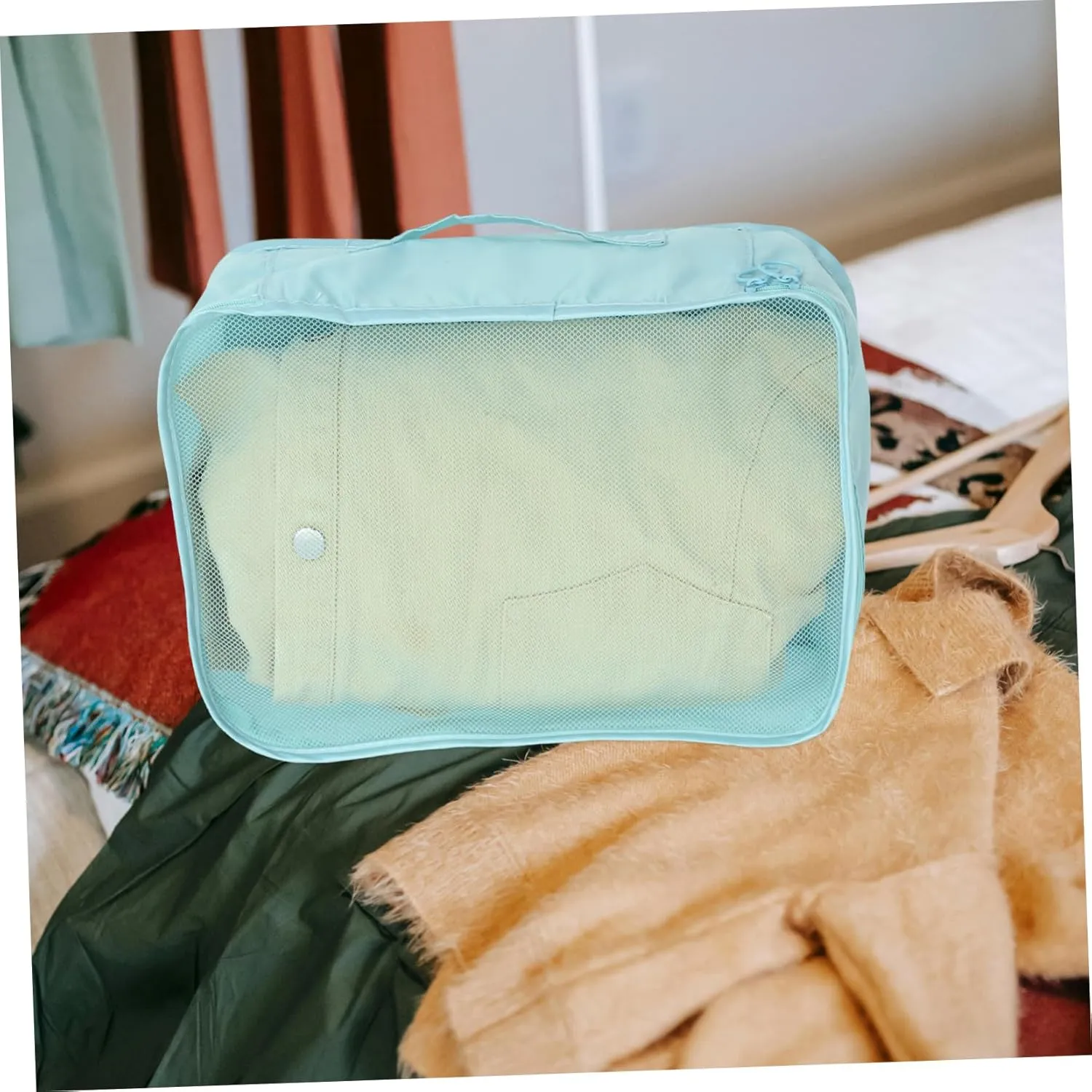 Travel Packing Cubes Set 7pcs Carry Bag Suitcase Organizer Packing Organizers Luggage Travel Essentials