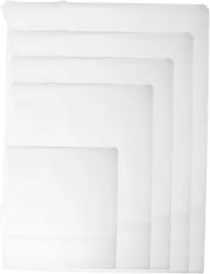 Vaguelly Clothes Sealed Bags for Travel 25pcs Garment Bags Pe Material for Storage