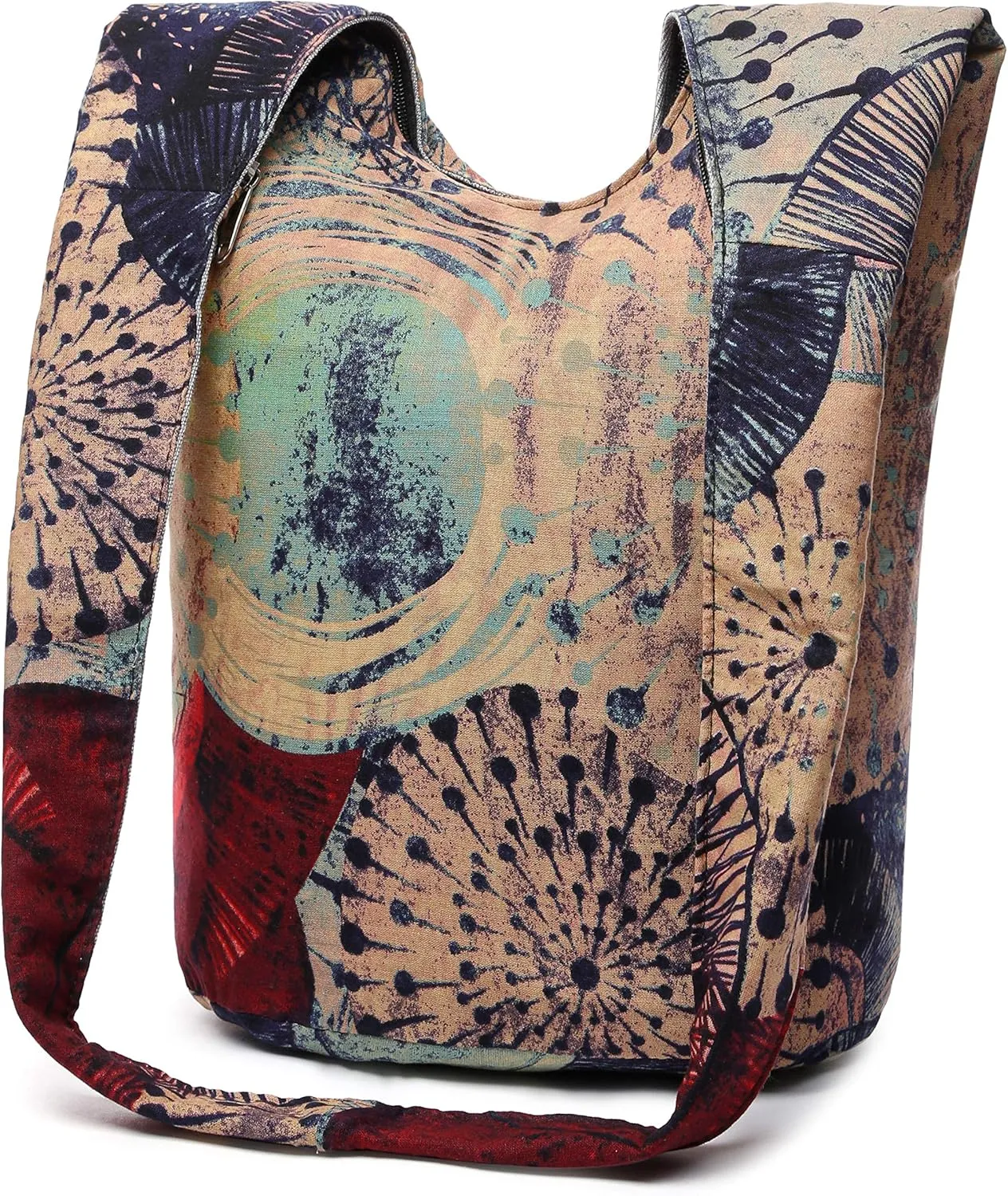 Women Shoulder Handbags Fashion canvas Hippie Crossbody Bags Bohemian Animal Prints Hobo Bags