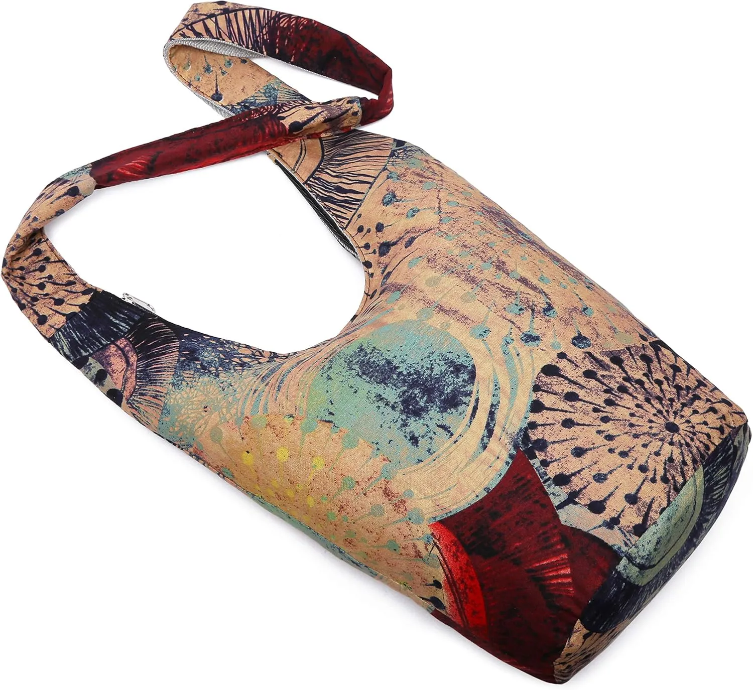 Women Shoulder Handbags Fashion canvas Hippie Crossbody Bags Bohemian Animal Prints Hobo Bags