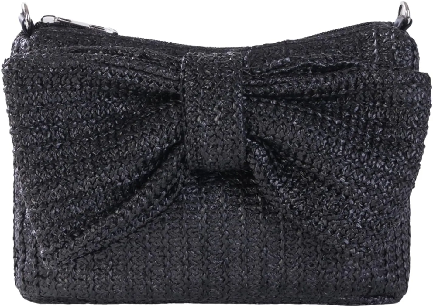 Women Straw Bow Purse Summer Beach Bag Woven Clutch Bag Vacation Tote Party Handbags Wedding Formal 2025 New