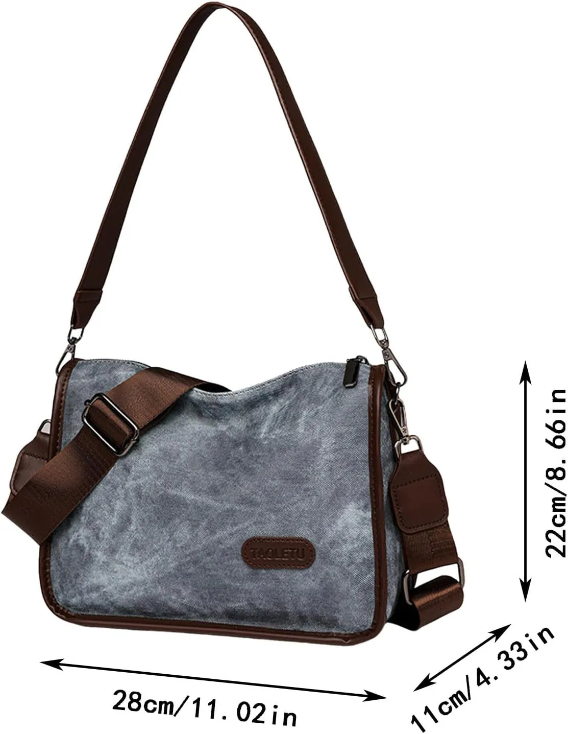 Women's Anti Theft Shoulder Bags Cute Hobo Tote Handbags Mini Clutch Purses with Zipper Closure Clear Fanny Pack(Khaki)