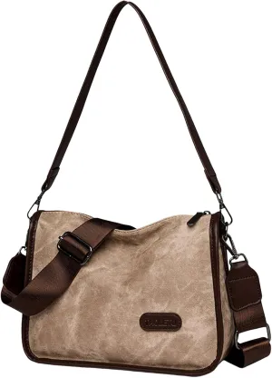 Women's Anti Theft Shoulder Bags Cute Hobo Tote Handbags Mini Clutch Purses with Zipper Closure Clear Fanny Pack(Khaki)