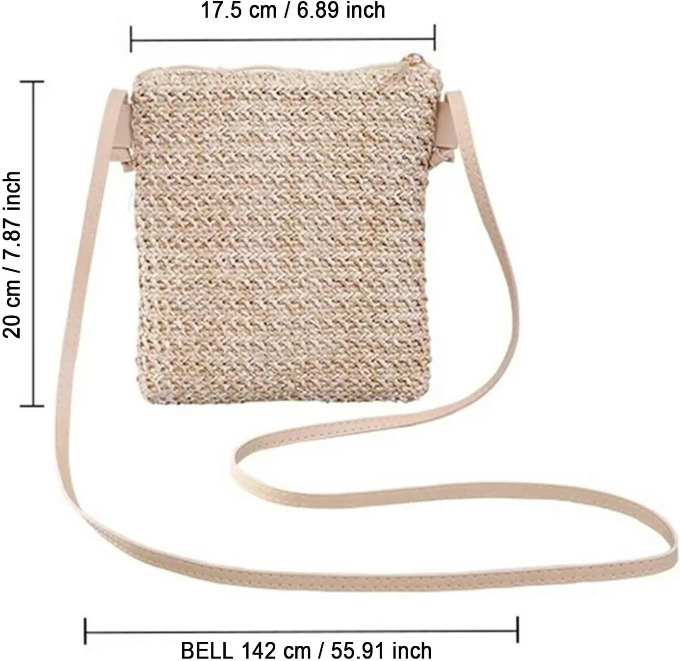 Women's Canvas Tote Bags with Zipper Beach Tote Shoulder Bags for Summer Vacation Retro Clutch Underarm Purse(B)