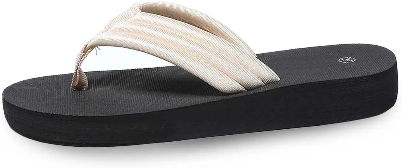 Womens Slippers Fashion Summer Flip Flops Casual Rhinestone Bow Sandals Soft Sole Dressy Sandals